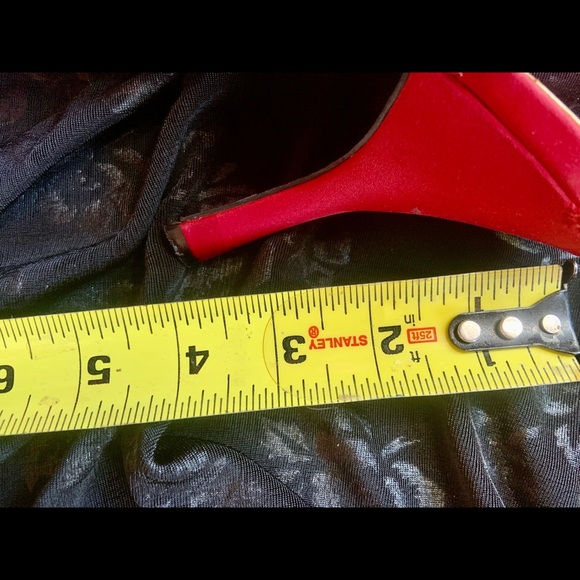 STYLE & CO. red ribbon 👠 heels - Picture 11 of 14